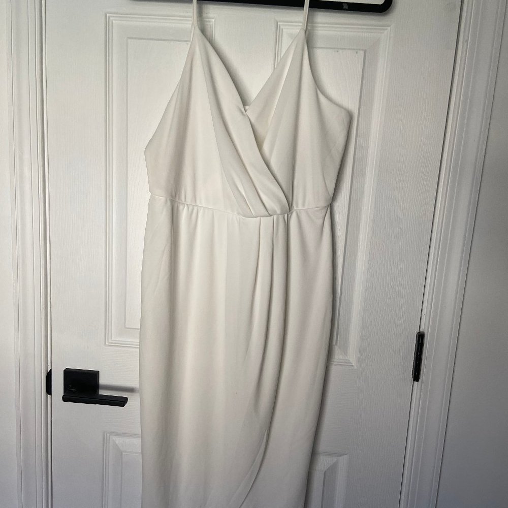 Hot Miami Styles Women's Slit Dress